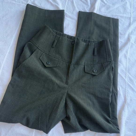 Etcetera Men's Dark Green Pants - Picture 1 of 6